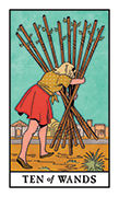 10 of Wands