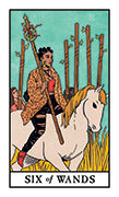 6 of Wands